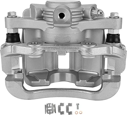 Miniatura 17 de cciyu Ensamblaje de pinza de freno trasero izquierdo con soporte 18B4712 para Chevy para blazer/para S10, para GMC para Jimmy/para Sonoma