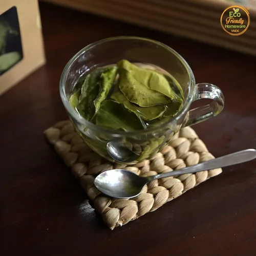 Miniatura 5 de Posavasos absorbentes de jacinto de agua para bebidas, posavasos tejidos para mesa de café, posavasos de tazas, decoración de artículos