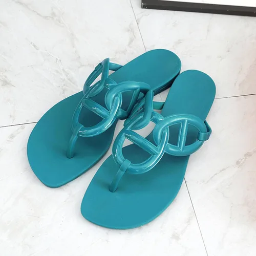 Miniatura 8 de NA Pig - Sandalias planas de verano para mujer 2022