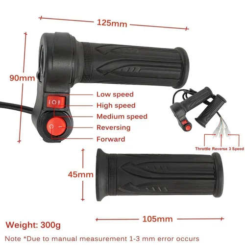 Miniatura 9 de Motor sin escobillas CC 3000W 72V Motor eléctrico de alta potencia Controlador sin escobillas 50A Motor de scooter Go Kart Kit de motor eléctrico