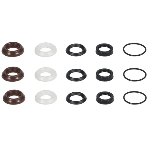 Miniatura 7 de Bonbo Kit de sellado de agua de embalaje 5019006400 se adapta a ZWD y ZWDK Series 0.591 in Bombas Pistón Kit de sello de lavado a presión
