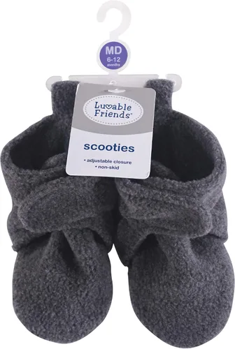 Miniatura 2 de Luvable Friends Botines de forro polar unisex para bebé