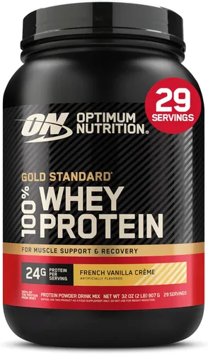 Miniatura 30 de Optimum Nutrition Gold Standard - Proteína en polvo de 100% suero de leche, sabor rollo de canela, 2 libras (paquete de 1) (el embalaje puede variar)