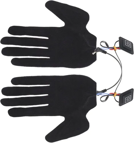 Miniatura 6 de Almohadilla térmica para guantes, ultrafina rápida, 2 unidades, 5 dedos, USB, calentada, almohadilla de 3 temperaturas, ajustable y eficiente