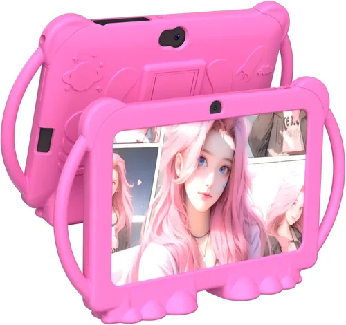 Miniatura 8 de Tablet para niños, tablet de 7 pulgadas para niños 4GB+32GB admite expansión de 1TB, control parental preinstalado, tablet educativa para niños