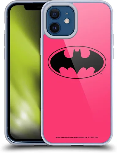 Miniatura 214 de Head Case Designs Funda de gel con licencia oficial de Batman DC Comics Bat Signal Logos [protección de grado militar] compatible con Apple iPhone 7