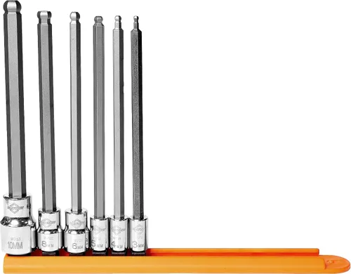Miniatura 8 de Mayhew Tools 16032 Torx Juego de brocas de inserción, cromado, 10 piezas de longitud media