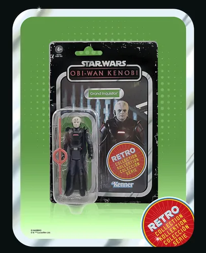 Miniatura 2 de STAR WARS Retro Collection Grand Inquisitor Toy - Figura de acción OBI-Wan Kenobi a escala de 3.75 pulgadas, juguetes para niños de 4 años