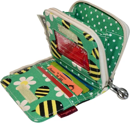 Miniatura 4 de bungalow 360 Billetera vegana, Bumble Bee, Billetera estilo Billetera