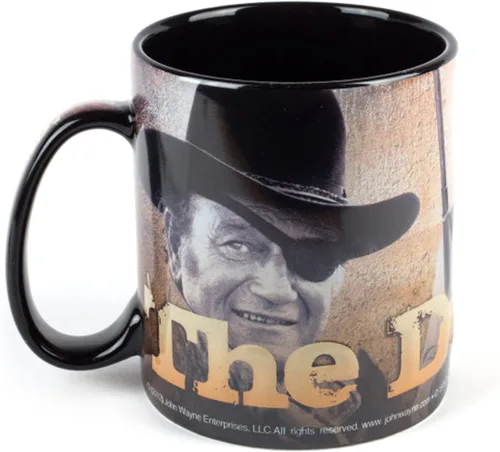 Productos Mid-South Taza John Wayne - 18 oz - Collage en Relieve