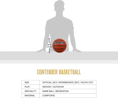 Miniatura 3 de Baden Baloncesto compuesto de interior/exterior Contender