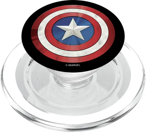 Miniatura 8 de Marvel Captain America Shiny Shield Icon - PopSockets Grip and Stand for Phones and Tablets