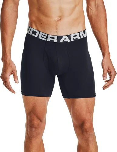 Miniatura 2 de Under Armour Boxerjock 6 Boxerjock de algodón cargado para hombre (3 unidades)