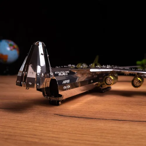 Miniatura 6 de METAL-TIME ANTONOV Mriya AN-225 - Producto oficial de edición exclusiva, modelo mecánico, avión de carga, kit de bricolaje modelo 3D