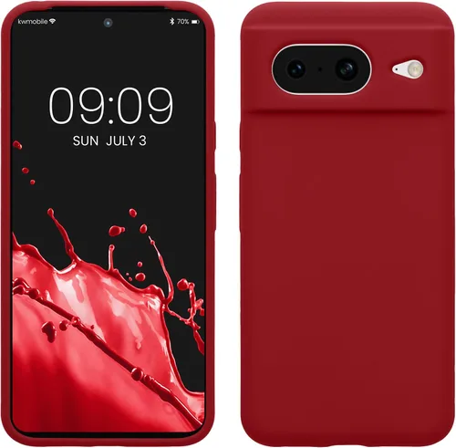Miniatura 90 de kwmobile Funda compatible con Google Pixel 7 - Funda de silicona TPU con acabado suave - Piedra antigua