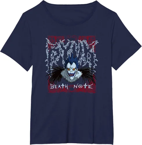 Miniatura 12 de Death Note Camiseta Ryuk Heavy Metal, Negro, S