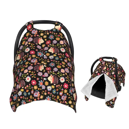 Miniatura 15 de Linda manta para asiento de auto de bebé de pato de malardo, cubierta de lactancia para recién nacido, manta para regalo de ducha de recién nacido