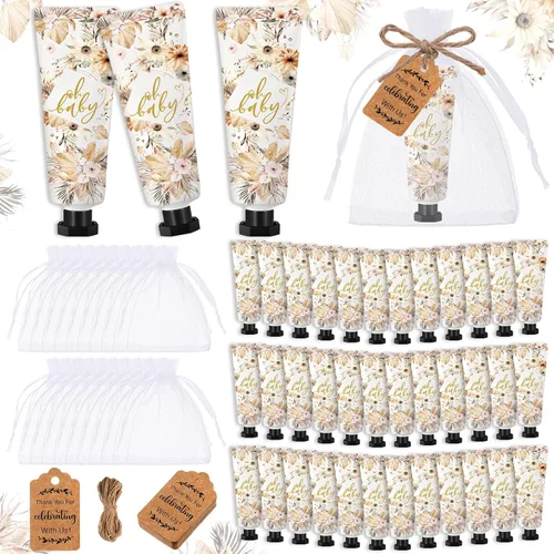 Miniatura 19 de 48 juegos/144 piezas de crema de manos para baby shower, regalos de fiesta para invitados, regalos de novia, boda, agradecimiento, mini juego