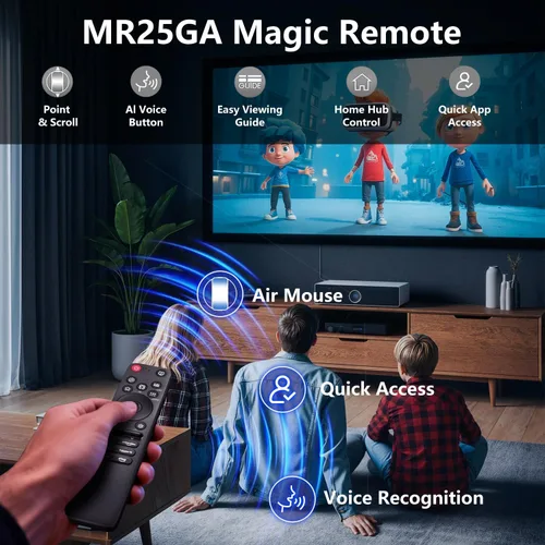 Miniatura 3 de Paquete de 2 controles remotos de repuesto para Roku TV, compatible con televisores inteligentes TCL/Hisense/Onn/Philips Roku, no necesita