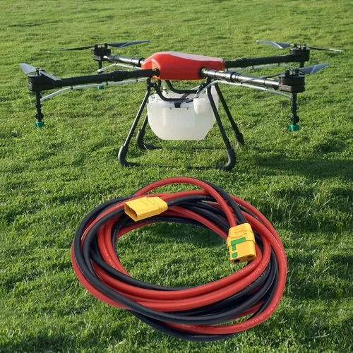 Miniatura 5 de XT90-S - Cable de extensión de enchufe hembra a XT90 macho Cable de extensión de cable de silicona 10AWG para batería RC Lipo FPV Drone