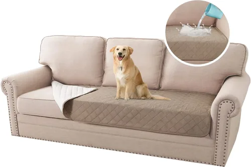 Miniatura 23 de H.VERSAILTEX Funda para Silla y Sofá 100% Impermeable, Protector de Muebles con Correas Elásticas para Mascotas, Niños, Niños, Perros, Gatos