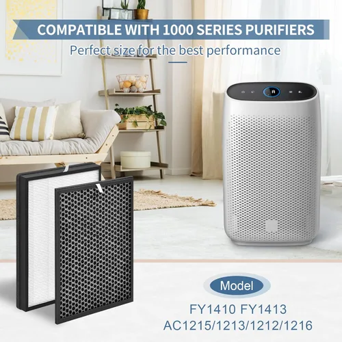 Miniatura 2 de FY1410 Juego de filtros de repuesto compatible con Philips 1000 1000i Series Air Pur-ifier modelo FY1410 FY1413 AC1215/1213/1212/1216, 1 x FY1413/40