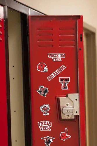 Miniatura 5 de Texas TECH University - Paquete variado de 50 calcomanías de vinilo grandes de lujo para laptop, botella de agua, álbumes de recortes, tableta