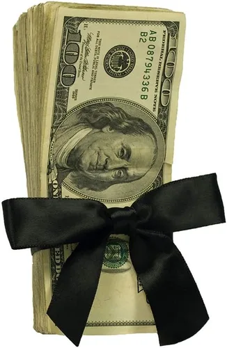 Miniatura 6 de LIUYAXI Cinta negra de doble cara, 1-1/2 pulgadas x 50 yardas, uso para envoltura de regalos, ramos de flores, fabricación de lazos, decoración