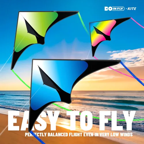 Miniatura 4 de Delta Kite for Kids & Adults, Extremely Easy to Fly Kite, Suitable for Family outings, Outdoor Games and activitie