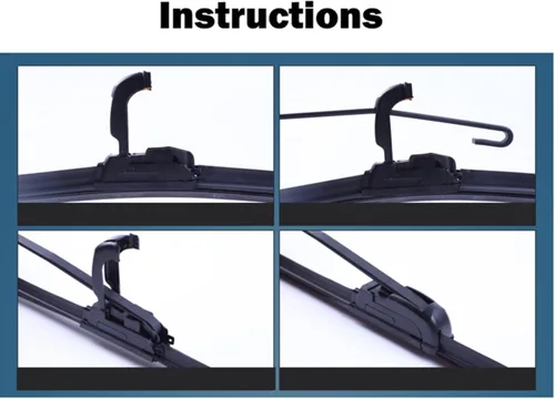 Miniatura 6 de LeaHY Wiper Front Wiper Blades for Mazda2 Mazda 2 / Demio 2007-2014 Windshield Windscreen Window Rain Brushes 24"+14"(Russian Federation)