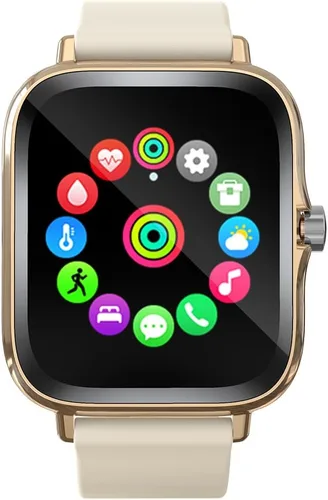 Miniatura 8 de Reloj inteligente para hombres y mujeres (respuesta/hacer llamadas) 1.86HD relojes de fitness con frecuencia cardíaca de 24 horas SpO2 monitor