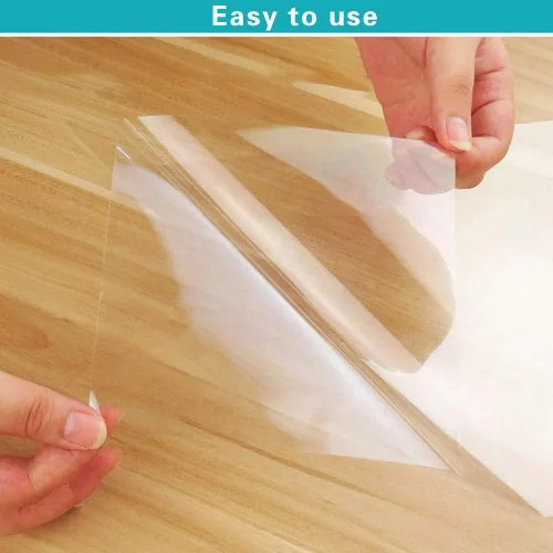 Miniatura 2 de Sufang 4 calcomanías de pared transparentes a prueba de aceite, papel tapiz protector de pared para cocina, protector de pared, impermeable