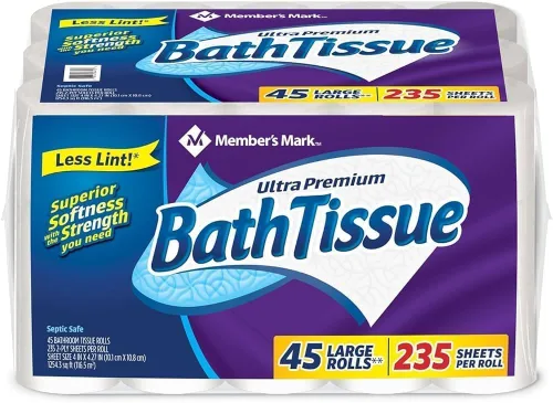 Member's Mark Ultra Premium - Papel de baño, 2 capas (235 hojas, 45 rollos)