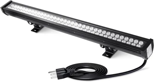 Miniatura 14 de HNRLOY Paquete de 2 luces de pared para exteriores, 36 W, 5000 K, luz diurna, luz blanca, arandela de pared, barra de luz LED lineal de 2 pies y 120