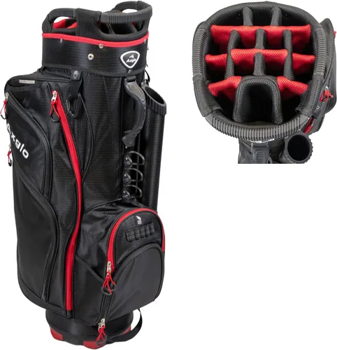 Miniatura 9 de Bolsa para carrito de golf Bolsa de golf A181 ligera 14 divisores de longitud completa Correas de hombro Múltiples bolsillos