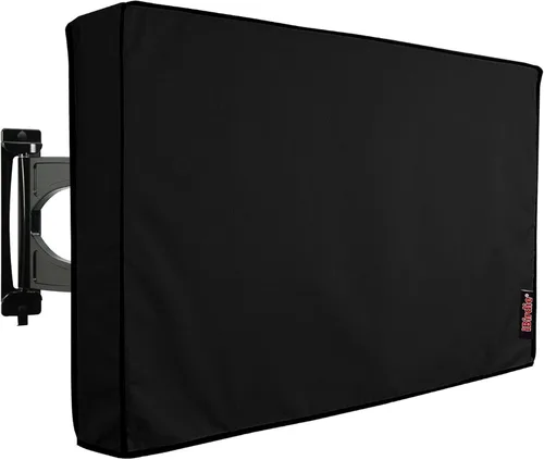 iBirdie Cubierta impermeable para TV de pantalla plana exterior de 46 a 48 pulg., protector de pantalla de tela gruesa 600D, 44.5 x 27.5 x 5.5 pulg.