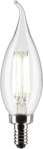 Miniatura 2 de Satco S21298 4CA10/LED/940/CL/120V/E12-paquete de 6
