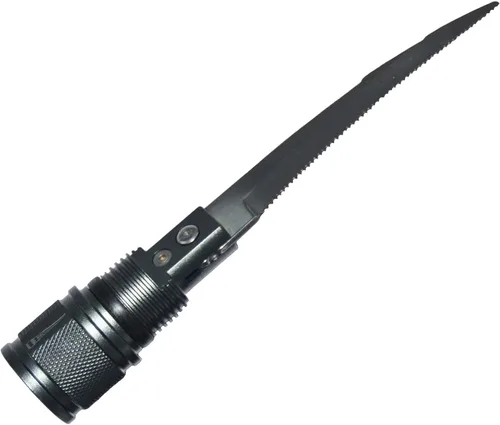 Miniatura 9 de aiGear Hiking Stick Accessories for G2 G3, Extended Tube T-Handle Grip Folding Knife Saw Spear Head Tip with Magnesium Rod for Trekking Pole