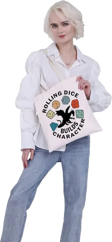 Miniatura 2 de VAMSII Dungeon Master - Bolsa de dados DND, regalos para amantes de la DND, dados rodantes, construye personajes, suministros para jugadores de DND