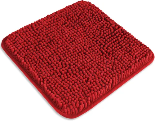Miniatura 636 de Alfombra de baño pequeña de 12 x 18 pulgadas, lavable y absorbente, antideslizante, alfombra de baño de felpilla gruesa y suave para baño, ducha