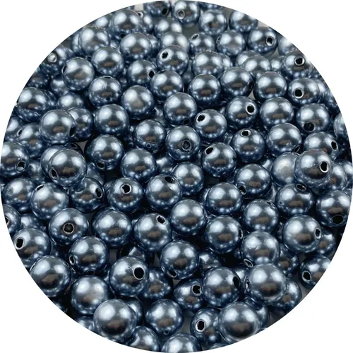 Miniatura 64 de Perlas de cuentas, 4000 piezas de cuentas de perlas de 3 mm redondas para llaveros, pulseras, collares, llaveros, joyería, manualidades, decoración