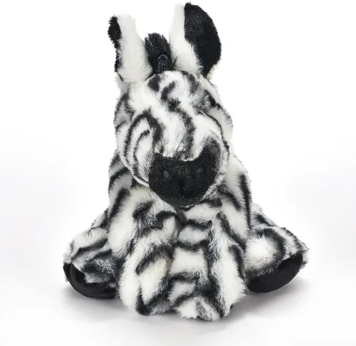 The Petting Zoo Peluche de cebra, regalos para niños, animales salvajes del zoológico Onez, juguete de peluche de cebra de 9 pulgadas