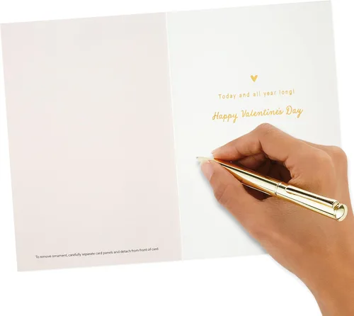 Miniatura 6 de Hallmark Tarjeta de San Valentín (adorno de corazón extraíble)