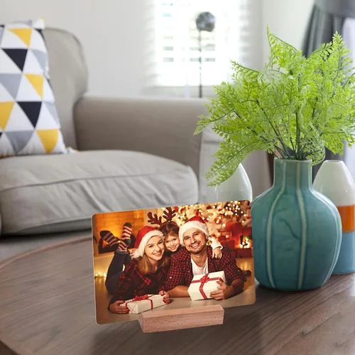 Miniatura 7 de 16 soportes de madera para tarjetas de lugar, soporte para tarjetas de fotos de madera para bodas, banquetes y fiestas, soporte de números de mesa