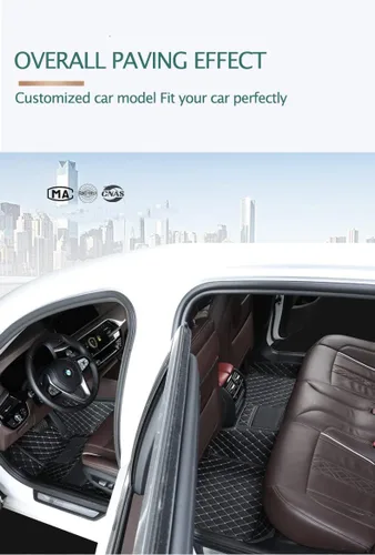 Miniatura 3 de Tapetes personalizados para suelo de automóvil para 95% de los sedán, SUV, deportivos, cobertura completa, para todo tipo de clima, hombres y 1