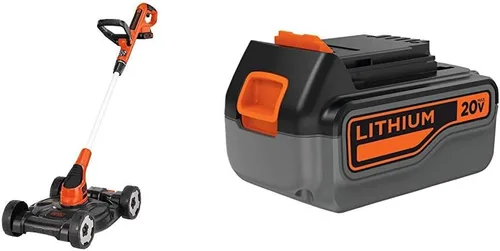 Miniatura 3 de BLACK+DECKER Cortacésped 3 en 1 con batería de litio adicional de 2.0 amperios hora (MTC220 y LBXR2020-OPE)