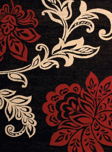 Miniatura 10 de United Weavers Dallas Trousseau - Alfombra de pasillo color beige, alfombra contemporánea de polipropileno para interiores con patrón floral