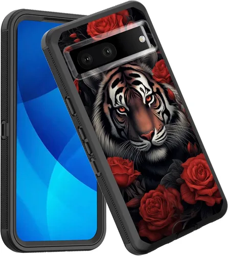 Miniatura 21 de Funda para Pixel 7a, a prueba de golpes, 3 capas, protección de cuerpo completo, resistente, de alto impacto, para Google Pixel 7a de 6.1 pulgadas