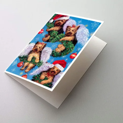 Miniatura 162 de Caroline's Treasures PPP3013GCA7P - Tarjetas de felicitación y sobres para mascotas de Basset Hound Teacher, paquete de 8 tarjetas en blanco