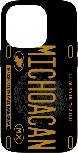 Miniatura 17 de Michoacano Michoacan Mexican State License Plate Phone Case for iPhone 17